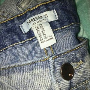 Forever 21 jean shorts